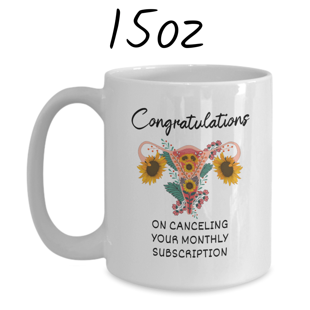 Hysterectomy Gift, Coffee Mug: Congratulations...
