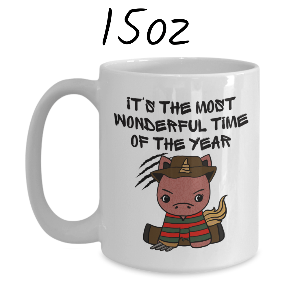 Halloween, Horror Movie Fans Coffee Mug: Unicorn Nightmare