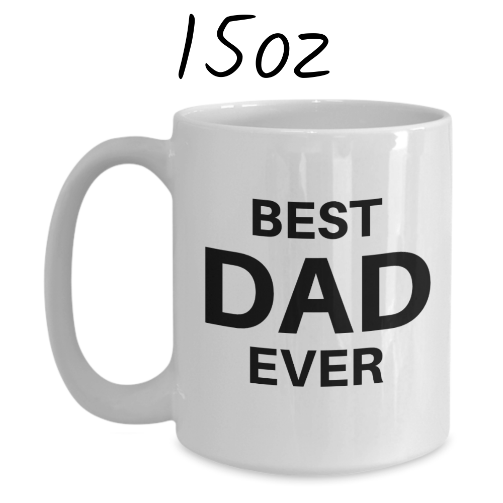 Dad Gift, Personalized Photo Mug: Best Dad Ever