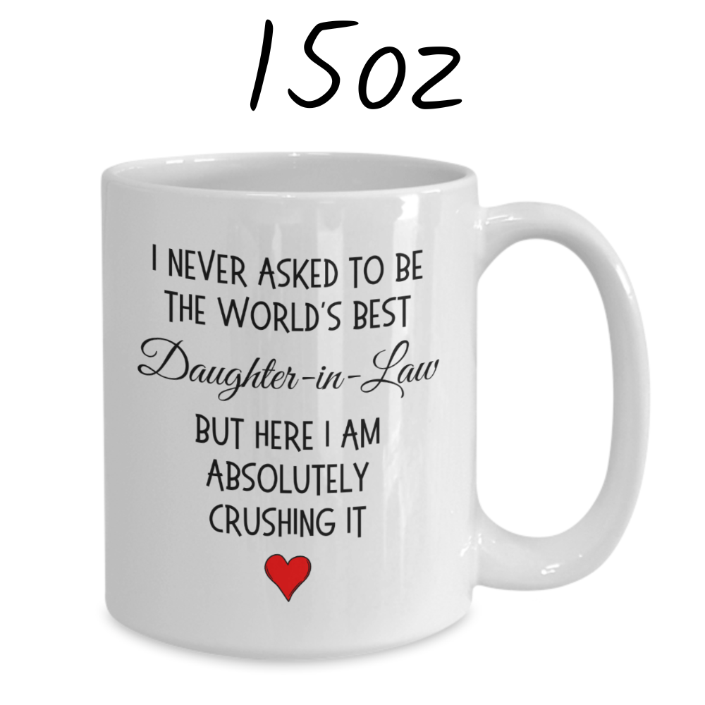 Daughter-in-Law Gift, Coffee Mug: The World's Best Daughter-in-Law