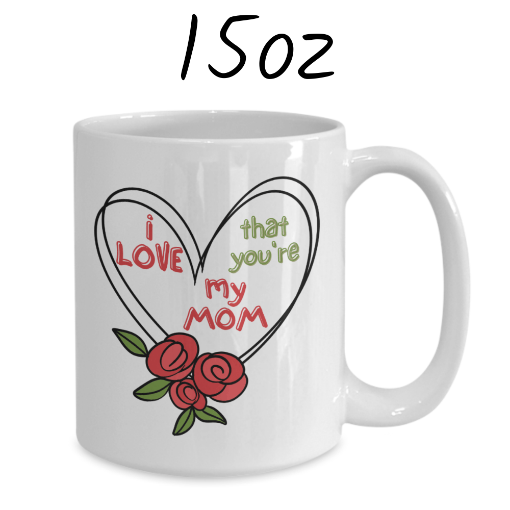 Mom Gift, Custom Name Coffee Mug: Mom, You Are My First Friend...