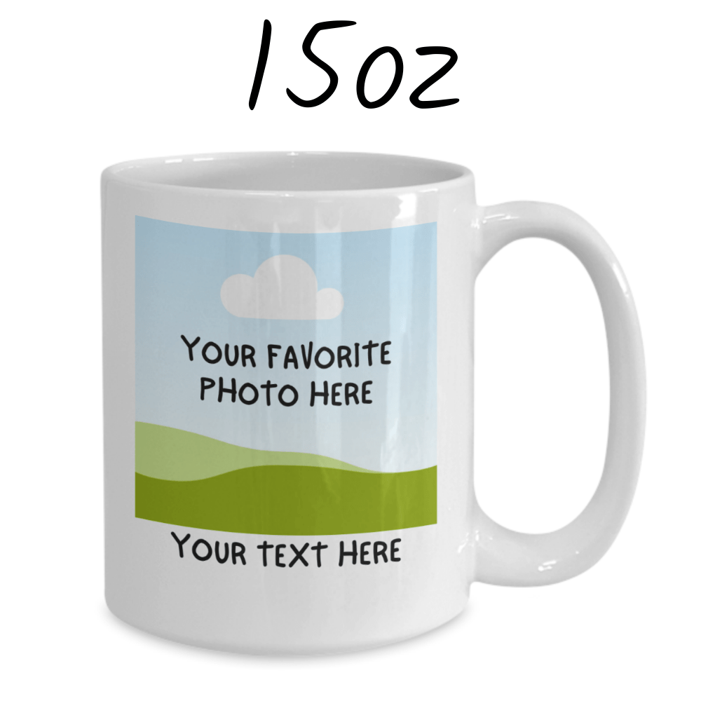 Dad Gift, Personalized Photo Mug: Best Dad Ever