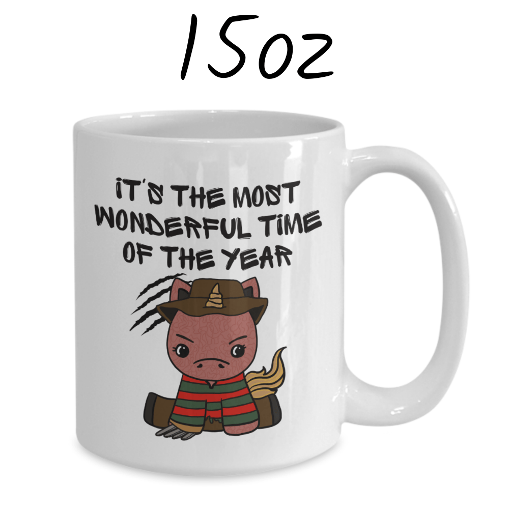 Halloween, Horror Movie Fans Coffee Mug: Unicorn Nightmare