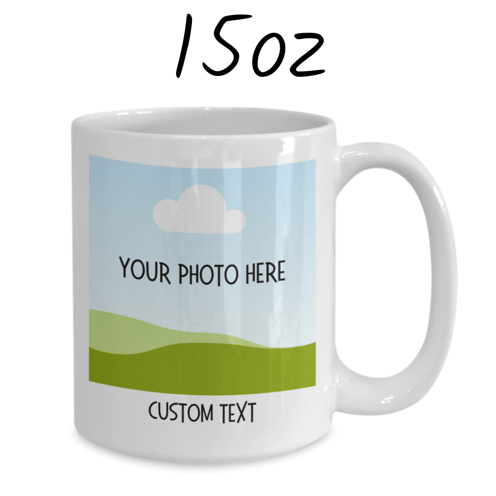 Remembrance Gift, Memorial Photo Mug: When Morning Comes...