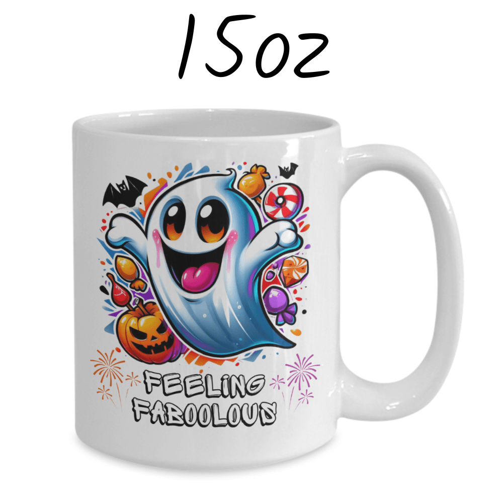 Halloween Gift, Coffee Mug: Feeling Faboolous