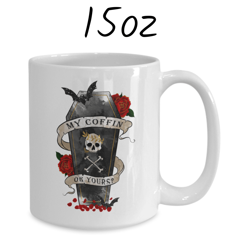 Halloween Coffee Mug: My Coffin Or Yours?