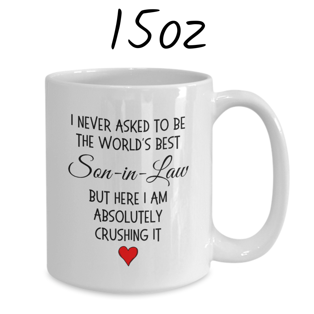 Son-in-Law Gift, Coffee Mug: The World's Best Son-in-Law