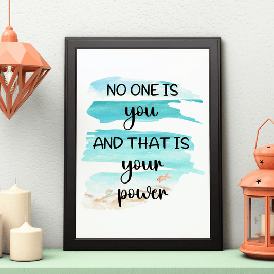 Wall Art Digital: No One Is You