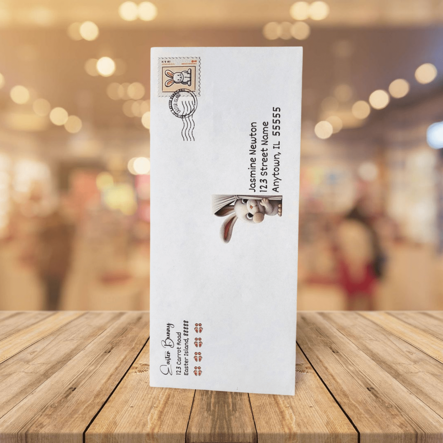 Easter Digital Personalized Letter from the Easter Bunny