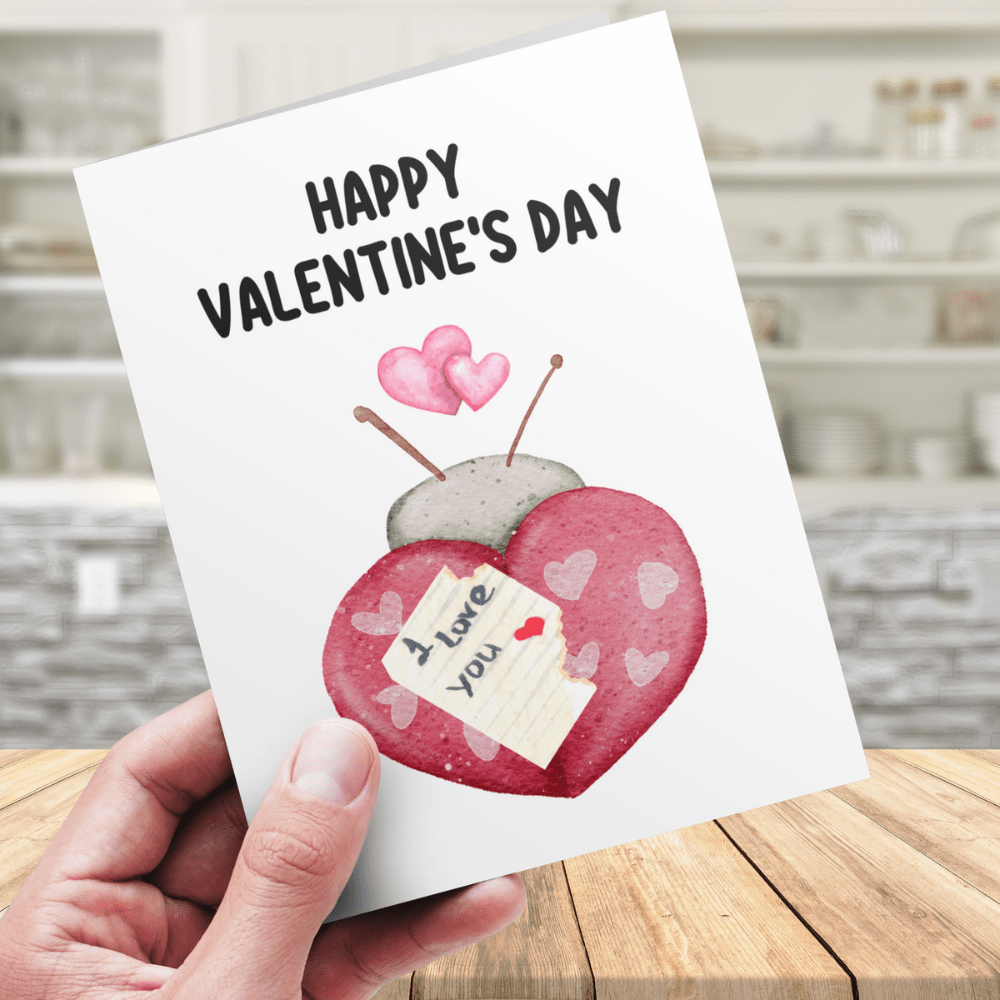 Valentine's Day Greeting Card: Happy Valentine's Day