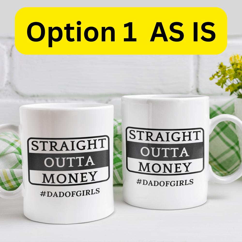 Dad Gift, Personalized Mug: Dad Of Girls