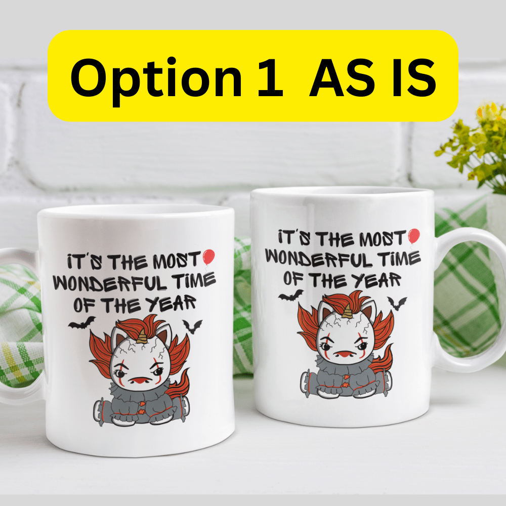 Halloween, Horror Movie Fans Coffee Mug: Unicorn Clownie