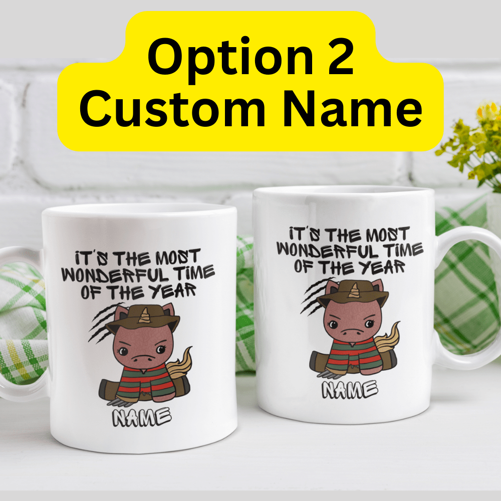 Halloween, Horror Movie Fans Coffee Mug: Unicorn Nightmare