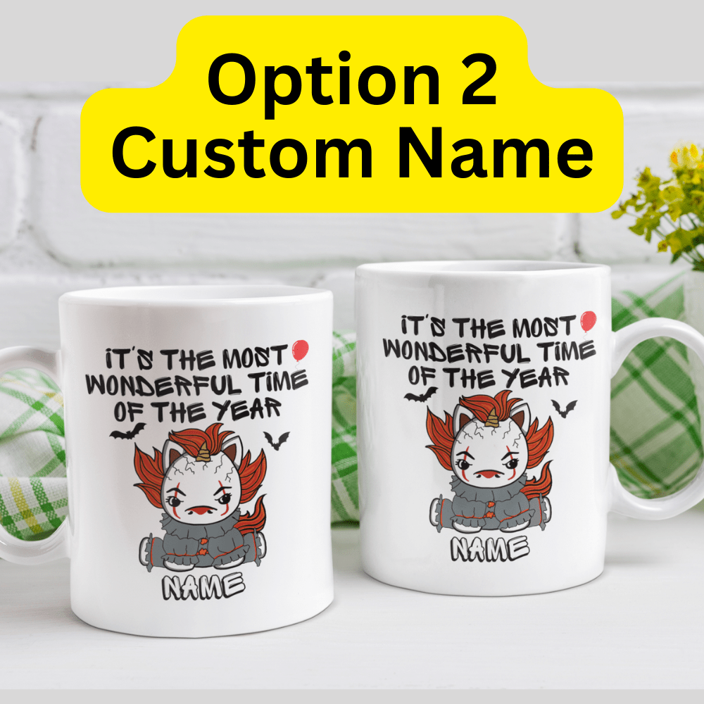 Halloween, Horror Movie Fans Coffee Mug: Unicorn Clownie