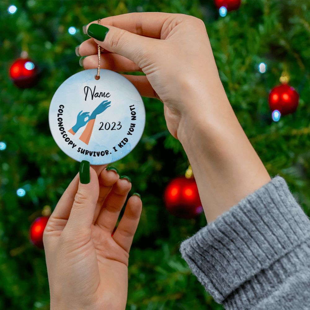 Colonoscopy, Personalized Colonoscopy Ornament