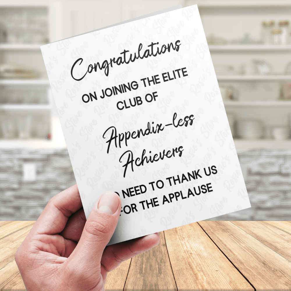 Appendix Digital Greeting Card: The Elite Club