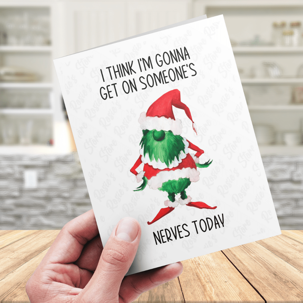Christmas Digital Greeting Card: I Think...