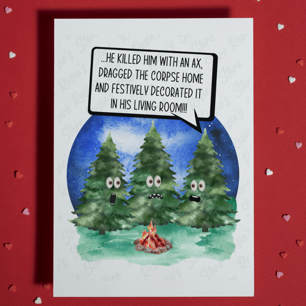 Christmas Greeting Card: Christmas Tree