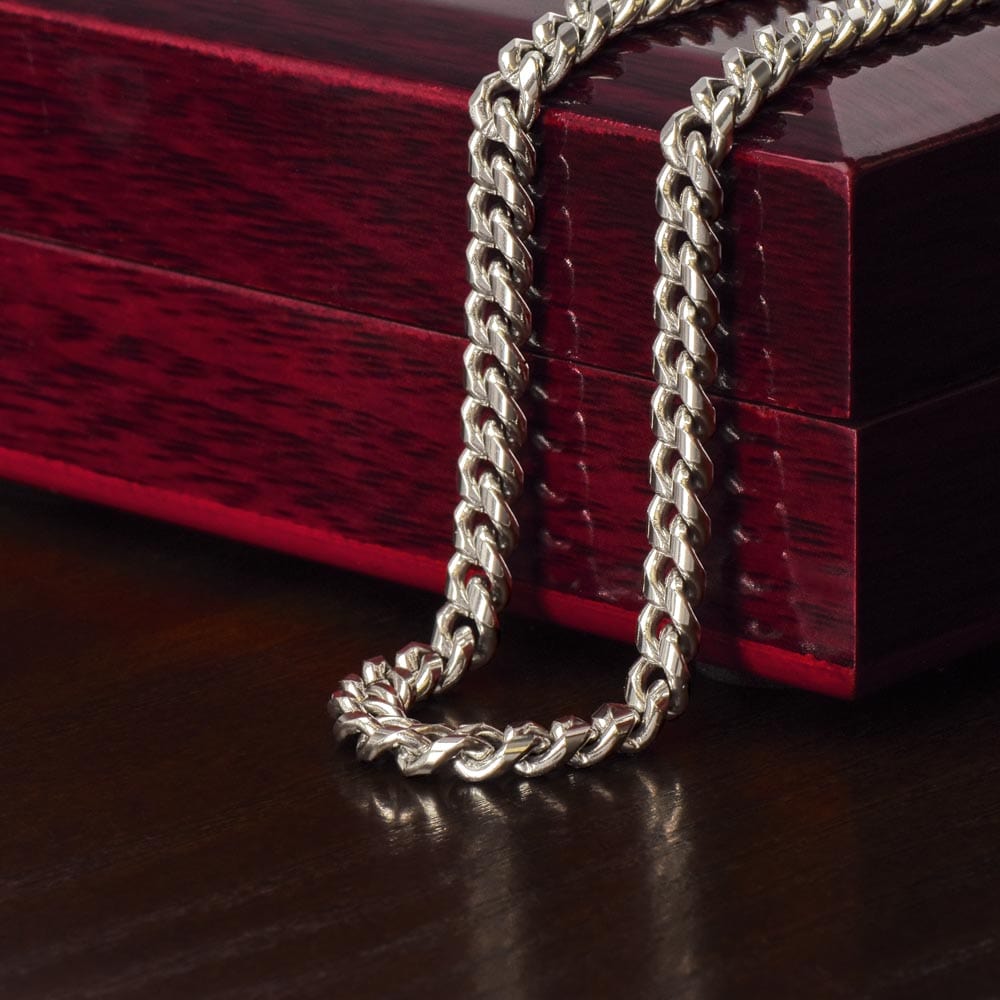 Son-in-Law Gift, Link Chain Necklace: We've Always Wanted The Best