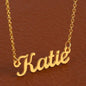 Granddaughter Gift From Grandparents, Custom Name Necklace: From The Moment You Came Into Our Lives