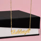 Granddaughter Gift From Grandparents, Custom Name Necklace: From The Moment You Came Into Our Lives