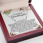 Granddaughter Gift From Grandparents, Custom Name Necklace: From The Moment You Came Into Our Lives