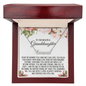 Granddaughter Gift From Grandparents, Custom Name Necklace: From The Moment You Came Into Our Lives
