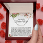 Future Wife Gift, Custom Name Necklace: You're The Love Of My Life