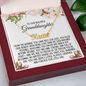 Granddaughter Gift From Grandparents, Custom Name Necklace: From The Moment You Came Into Our Lives