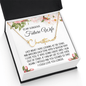 Future Wife Gift, Signature Name Necklace: Last Night I Was Looking At The Stars