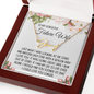 Future Wife Gift, Signature Name Necklace: Last Night I Was Looking At The Stars