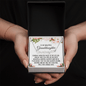 Granddaughter Gift, Heart Name Necklace: Someday When The Pages On My Life End...