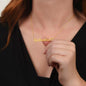 Granddaughter Gift From Grandparent, Heart Name Necklace: From The Moment You Came Into My Life