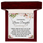 Bonus Daughter Gift, Heart Name Necklace: Someday When The Pages on My Life End...