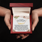 Granddaughter Gift From Grandparent, Heart Name Necklace: From The Moment You Came Into My Life