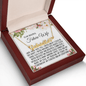 Future Wife Gift, Heart Name Necklace: Until There Was You...