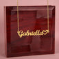 Granddaughter Gift, Heart Name Necklace: Someday When The Pages On My Life End...