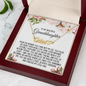Granddaughter Gift From Grandparent, Heart Name Necklace: From The Moment You Came Into My Life