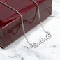 Custom Pet Memorial Gift, Paw Print Name Necklace: The Hardest Part Of Loving You...