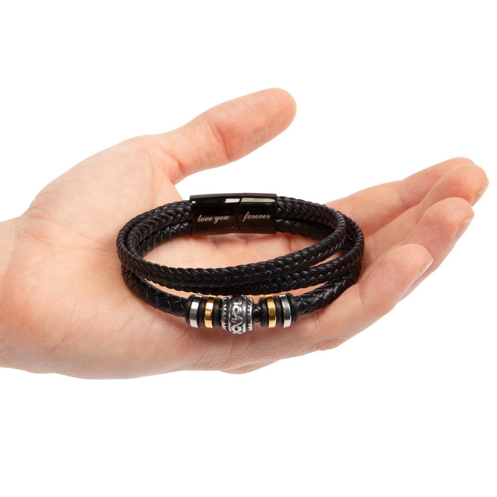 Future Husband Gift, Love You Forever Bracelet: Wherever The Journey Takes Us...