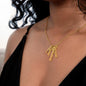 Mom Gift, Personalized Vertical Name Necklace (1-4 names): Thank You For A Beautiful Childhood...