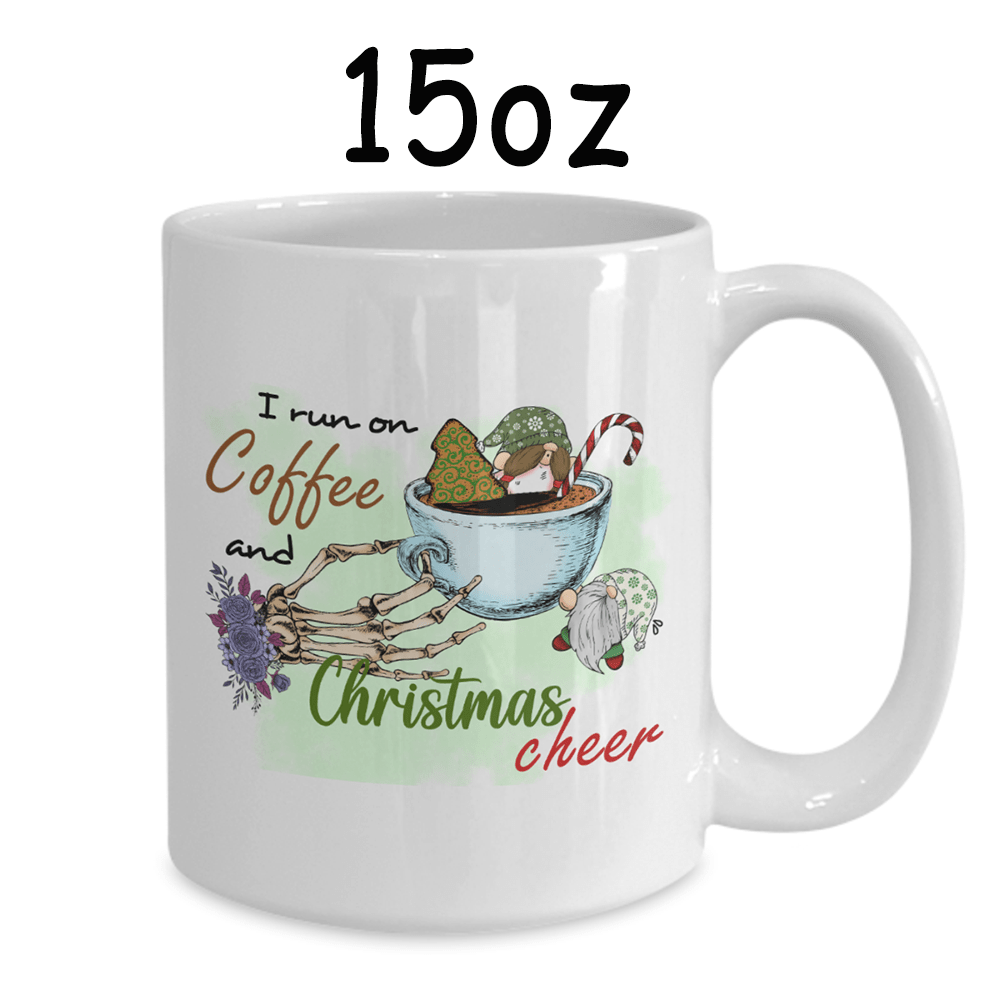 Christmas Mug: I Run On Coffee And Christmas Cheer