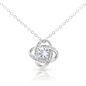 Gift For Future Mother-in-Law, The Love Knot Necklace: A Man Who Treats His Woman Like A Princess...