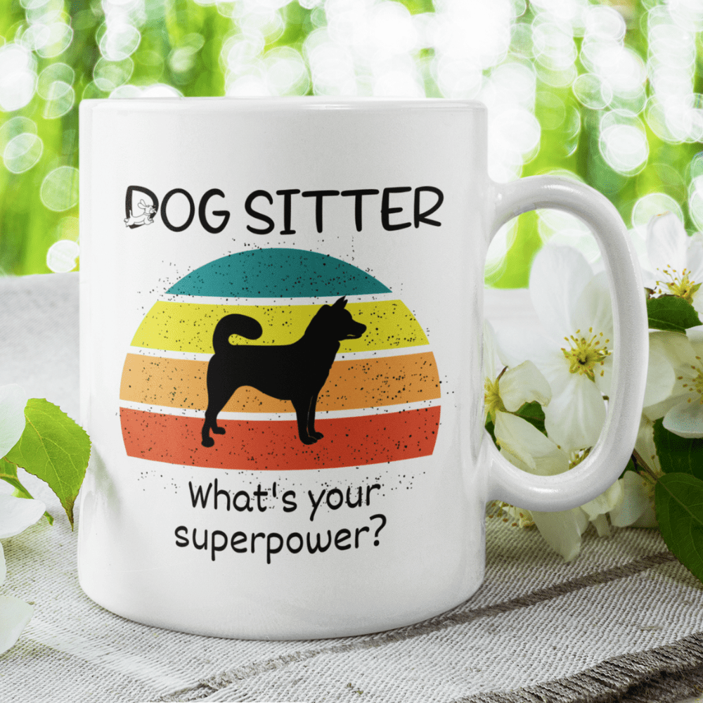 Dog Sitter Gift, Coffee Mug
