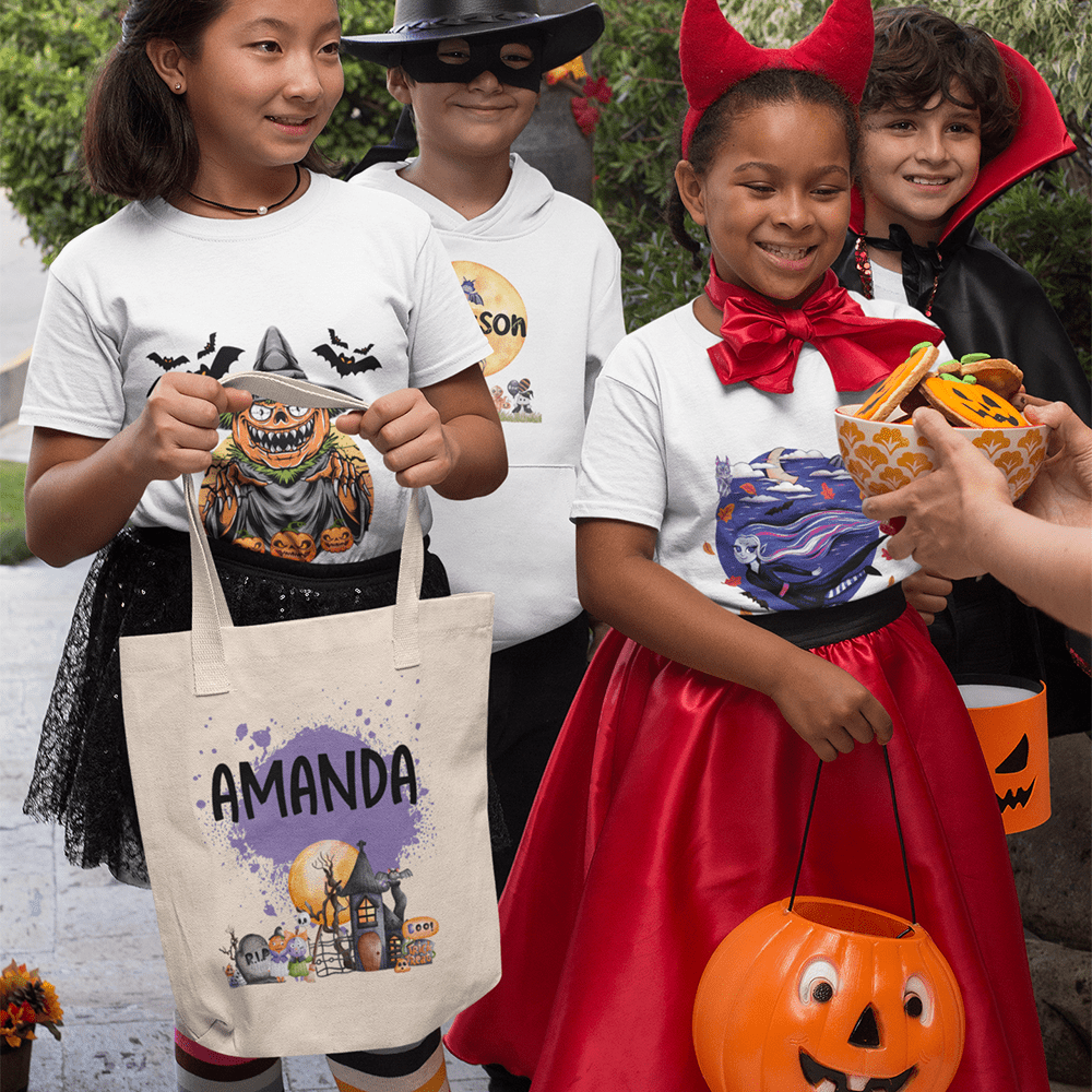 Customizable Halloween Tote Bag
