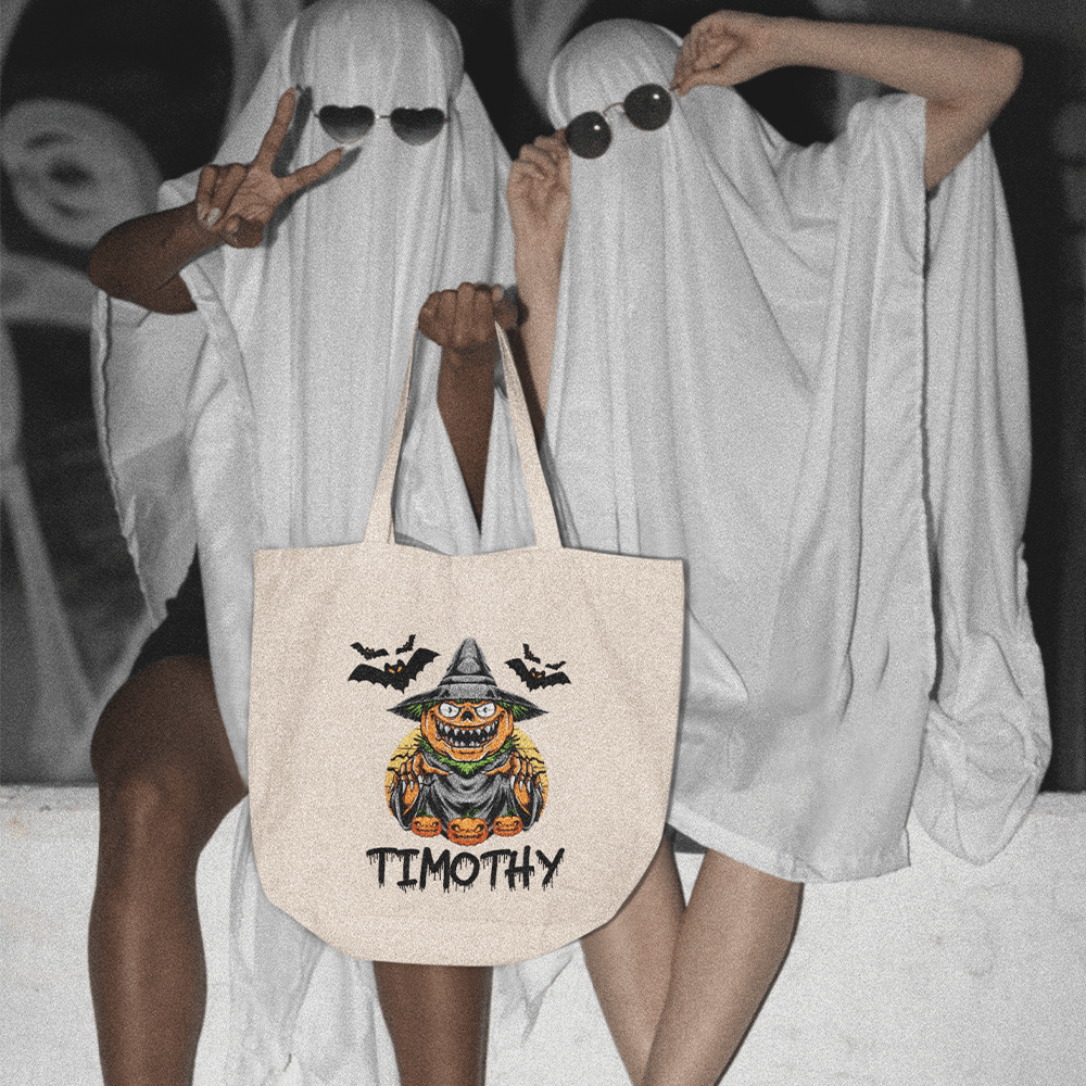 Customizable Halloween Tote Bag