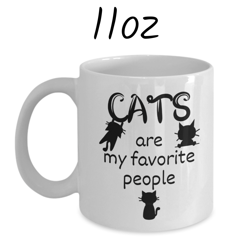 Cat, Coffee Mug: Cats Are My Favorite People