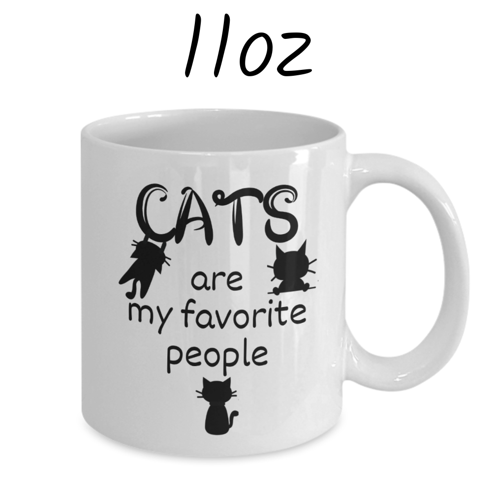 Cat, Coffee Mug: Cats Are My Favorite People