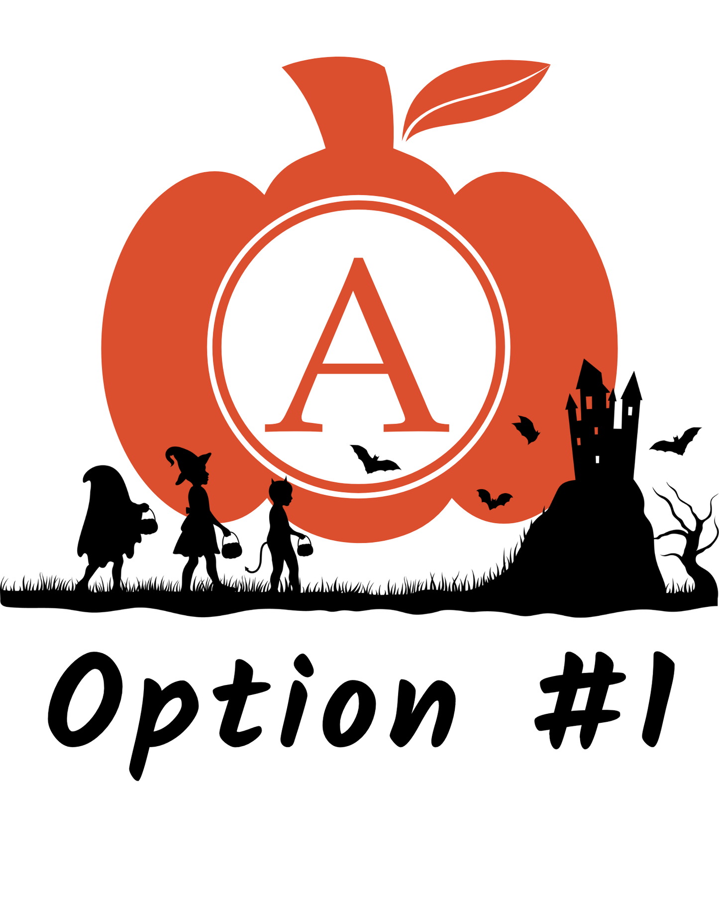 Customizable Halloween Pumpkin Tote Bag