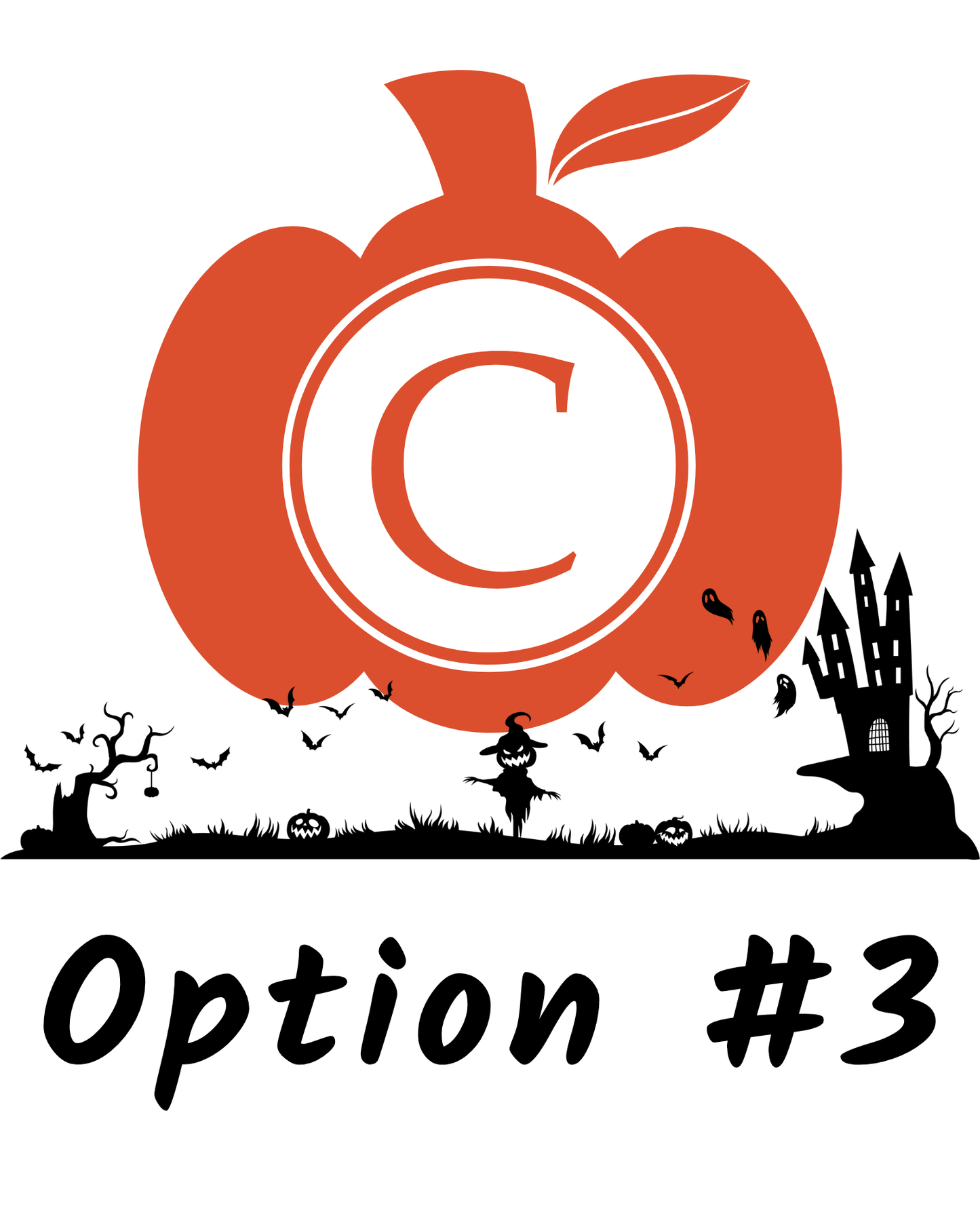 Customizable Halloween Pumpkin Tote Bag